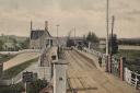 One of the earliest photographs of the railway station at Littleport.