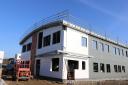 Milestone marked in construction of Huntingdon Fire Station.