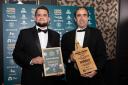 Left right: Rob Newman (sponsor – Newman Refrigeration) and winner Algy Garrod