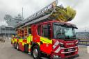 Norfolk Fire and Rescue Service's new aerial ladder platform