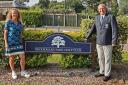 New captains at Brookmans Park Golf Club - Sheila Langley and Robin Buxton. Picture: BRIAN HALL