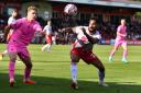 Jordan Roberts came in for praise after Stevenage beat Charlton Athletic 1-0 in League One. Picture: TGS PHOTO