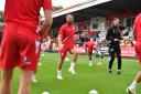 Dan Butler had a strong game for Stevenage against Charlton Athletic. Picture: TGS PHOTO