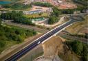 Kings Dyke crossing opens on Monday - 50 years after campaign began,
Whittlesey, Peterborough
Saturday 09 July 2022. 
Picture by Terry Harris.