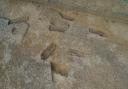 Part of a Romano-British cemetery, here shown in the early stages of its excavation, Whittlesey