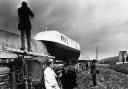 Hovertrain at Earith 1971