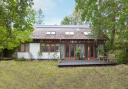 This modernist house was designed by David Thurlow and won a RIBA award in 1986.