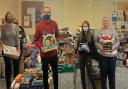 The Salvation Army, Wisbech, making a difference at Christmas. Volunteers packing 114 Christmas hampers