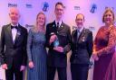 PC Leo Clarke at the Police Federation Bravery Awards Ceremony in London