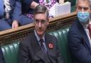 NE Cambs MP and Cabinet Office Minister Steve Barclay (right) led for the Government in Monday's standards debate. To his left is Leader of the House of Commons, Jacob Rees-Mogg