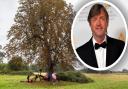 TV presenter Richard Madeley (inset) has branded plans to build 93 homes on Wenny Meadow as a 