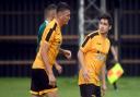 Forward duo Craig Gillies (left) and Jack Friend both scored for March Town in their Eastern Counties League Premier Division win over Whitton United.