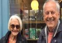 English actor Dame Sheila Hancock DBE and TV’s Gyles Brandreth visited Topping & Company Booksellers of Ely on Wednesday, May 26.