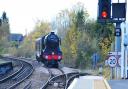 The Flying Scotsman shoots through March rail station in 2017 Improvements to start in 2021 will mean the station itself is upgraded, with new facilities and an extended car park. PHOTO: Harry Rutter