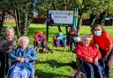 Throughout October, residents at Hickathrift House designed, built and displayed their scarecrow family and pumpkins for the home’s local community friends to enjoy.