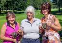 From left are: Lorraine Gallie, Sylvia Illsley, and Maria Taylor-Vassall.