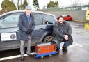 Left to right: Bill Smith, James Self, Three Counties Miniature Railways