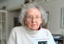 Local author and social historian Sue Dockett with her booklet called 'Out of the Wilderness: Reviving the reputation of a forgotten founder of the Labour Party'.