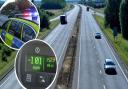 An RAF serviceman was clocked doing 101mph on A47 at Terrington St John