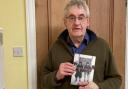 Ian Clarke with his new poetry book 'Staying On'.