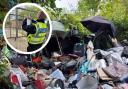 A section of land in Wisbech has been closed by police.