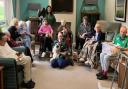 Residents at Rose Lodge care home in Wisbech were pleasantly surprised to see animals such as chickens, guinea pigs and lizards roaming around their lounge as ‘Michelle’s Animal Therapy and Petting Zoo’ paid a visit.