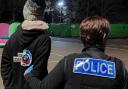 Police have arrested three men who they came across at the Wisbech recycling centre.