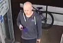 Police would like to speak to this man in connection with the theft of a bike outside Tesco Express on Kirkgate Street, Wisbech on Friday April 12.