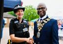 New Wisbech mayor Cllr Sidney Imafidon attended the event.