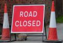 The road is closed between the hours of 7am and 7pm daily. 