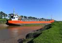 The Baltic Arrow ran aground around two miles downstream from Wisbech Port just before 9am on Tuesday.