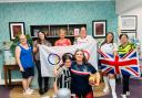 General manager, Paula Colman, deputy manager, Sarah Sage and team ready for the olympic games!