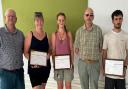 Five trainees complete Volmary's two-year horticultural programme