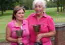 Scratch champion Lorraine Gallie with Sylvia Illsley coming in with best net score.