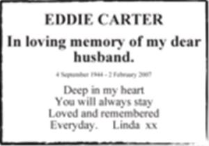 EDDIE CARTER