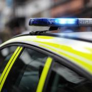 Stock image of police car.