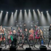 The cast of Queen and Ben Elton's 'We Will Rock You'