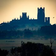 Early morning view of Ely cathedral