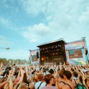 Nathan Dawe performing on the main stage at Sundown Festival