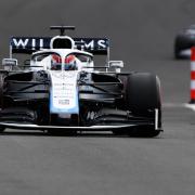 Wisbech's George Russell crashed out of the Emilia Romagna Grand Prix after a high-speed clash with Valtteri Bottas of Mercedes.