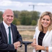 Jonathan Culpin, CEO of Anglian Learning and Caroline Foster, Project Director at Urban&Civic.