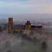 The Met Office forecasts some sunshine and clouds for Cambridgeshire's towns and cities, including Ely (File picture)