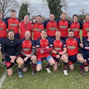 The Wisbech first team squad that beat Thetford in the London 3 Eastern Counties League.