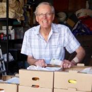 One food bank volunteer and trustee is Roger Peppiat (pictured), who is helping feed the most vulnerable in St Neots.