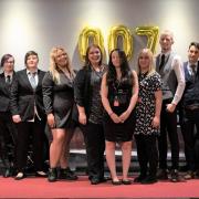 Almost 1000 people turned up to the Light Cinema in Wisbech in their finest evening wear to mark the opening night of the new James Bond movie 'No Time To Die'.