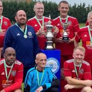 Wisbech Town's walking footballers were crowned league champions for the 2020-21 season after a perfect final day performance.