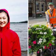 Qu Gao (left), from Chatteris, is winner of the Adult Fenland Poet Laureate Awards 2022. Alan Wheeldon, from Wisbech, was awarded second.