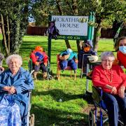 Throughout October, residents at Hickathrift House designed, built and displayed their scarecrow family and pumpkins for the home’s local community friends to enjoy.