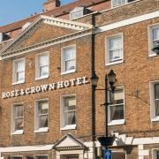 The Rose and Crown Hotel which stands prominently on the Market Place in Wisbech is now permanently closed to the public. This image was taken in 2016.