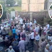 The £868,000 of funding that has rescued Wisbech's Museum building from the 'at-risk' register was celebrated at the official opening of the new accessible entrance and courtyard garden.